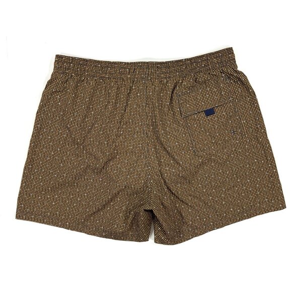 Canali Mens Swim Trunks Size 2XL Shorts Abstract Print Mesh Lined Made In Italy - Picture 4 of 14